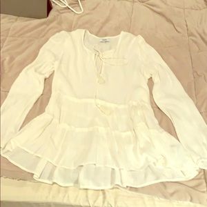 GAUZY FLOWING SUMMER TOP